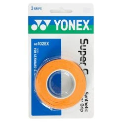 Yonex Overgrip 3 Pack Orange