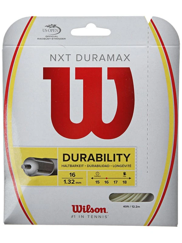Wilson NXT Duramax Tennis String 3 Wilson NXT Duramax Tennis String