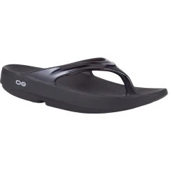 Oofos Unisex Oolala Sandal - Black