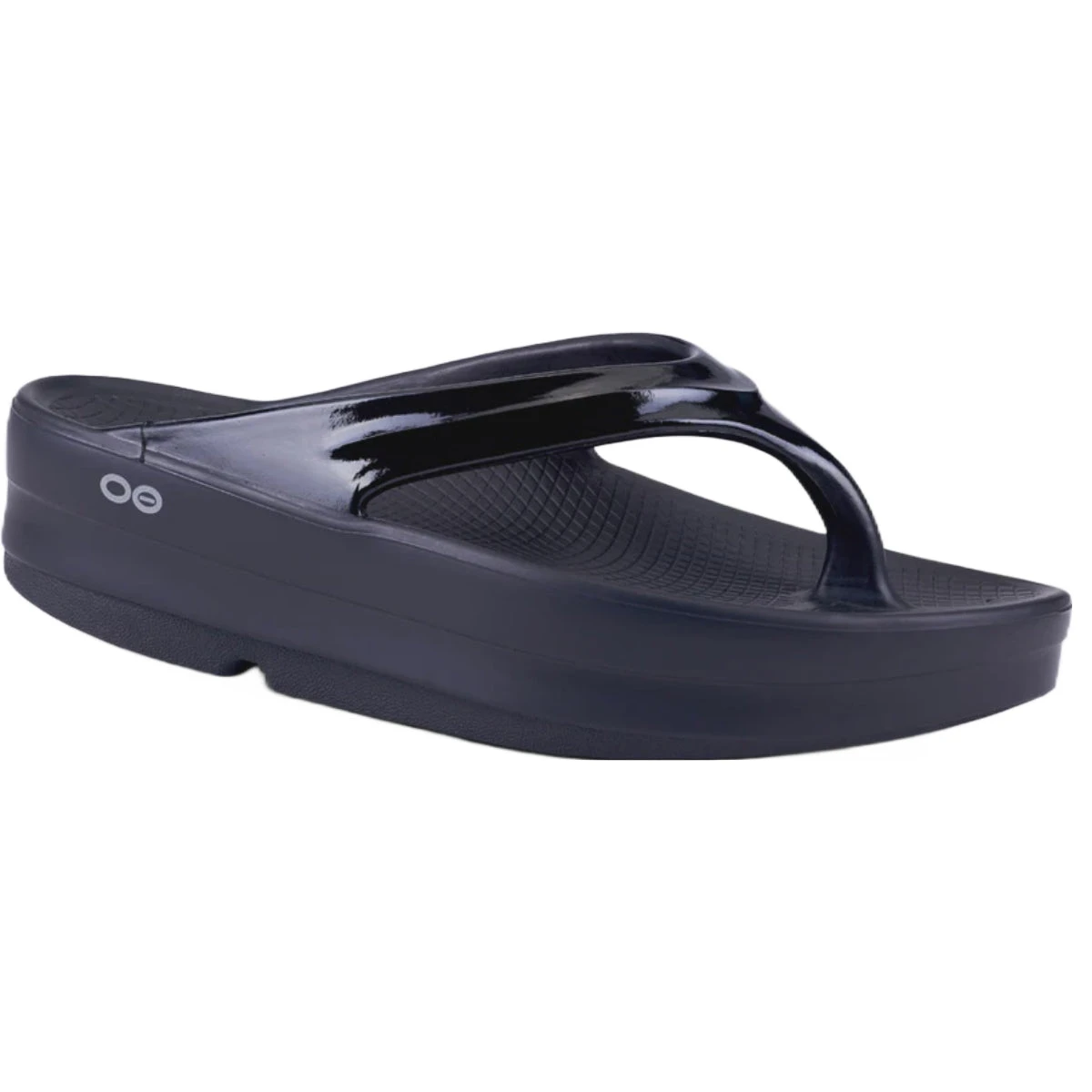 Oofos Women's Oomega Thong Sandal - Black 3 Oofos Women's Oomega Thong Sandal - Black