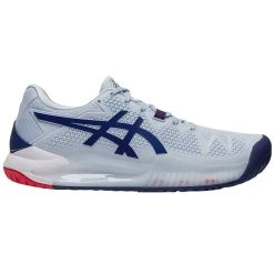 Asics Women's Gel Resolution 8 Tennis Shoes Wide - Soft Sky