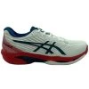 Asics Men's Solution Speed FF 2 Tennis Shoes - White/ Mako Blue