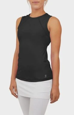 SofiBella Sleeveless Tank UV Black