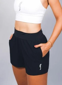 RS-Sports RS Women's 2 In 1 Short- Black