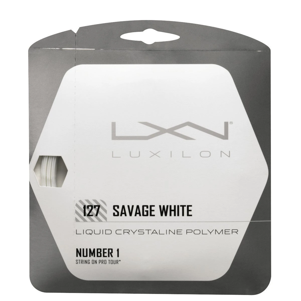 Luxilon Savage 127 White 3 Luxilon Savage 127 White
